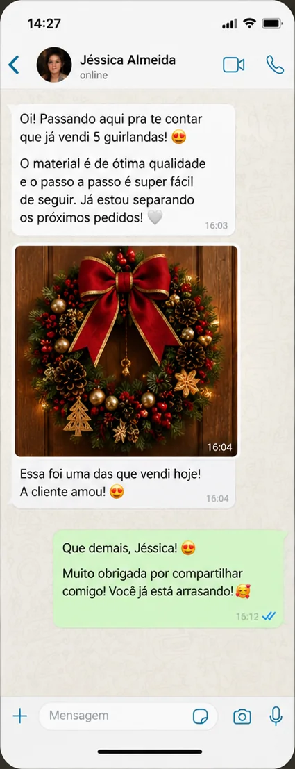 Foto da conversa original