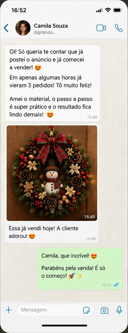 Foto da conversa original
