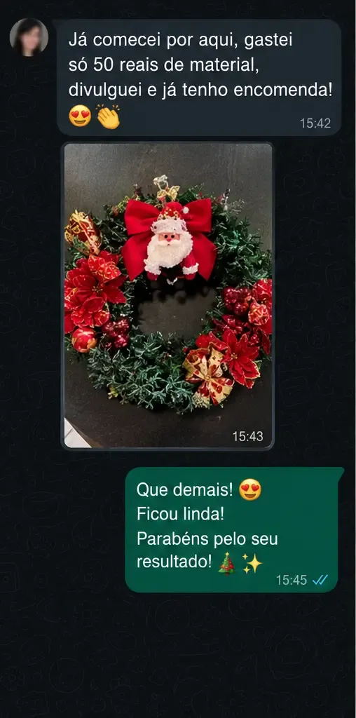 Foto da conversa original